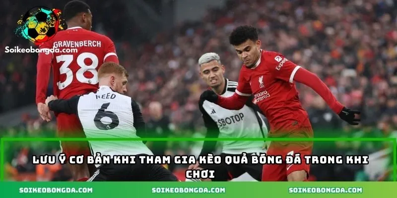 Lưu ý khi soi kèo kết quả trong bóng đá