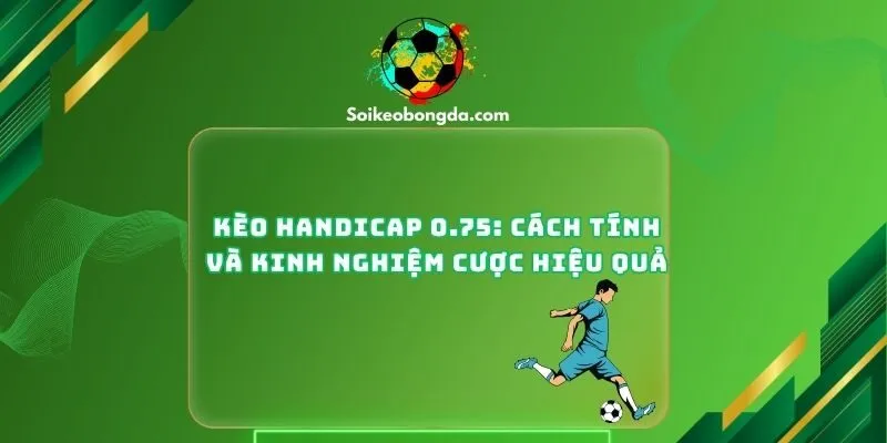Kèo handicap 0.75