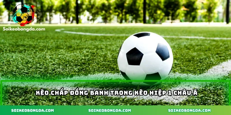  Kèo chấp đồng banh trong kèo hiệp 1 châu Á