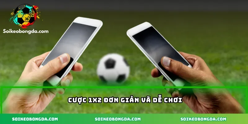 Cược 1X2 đơn giản và dễ chơi