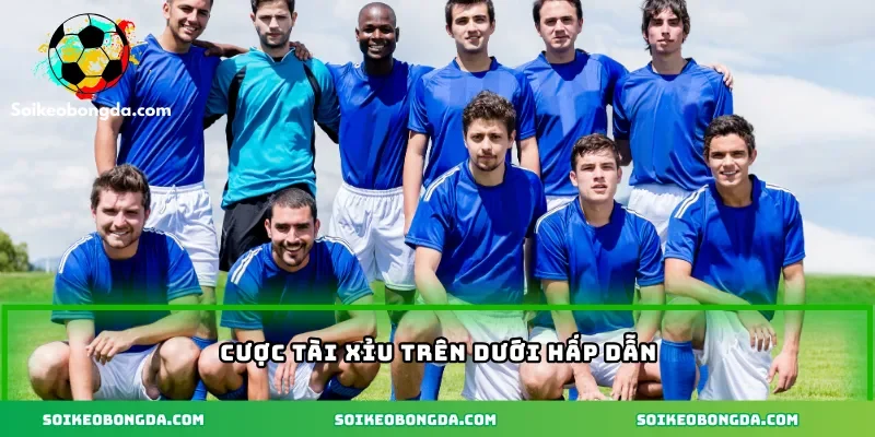 Cược tài xỉu trên dưới hấp dẫn 