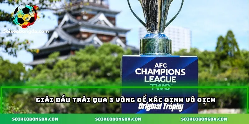 Giải đấu trải qua 3 vòng để xác định vô địch