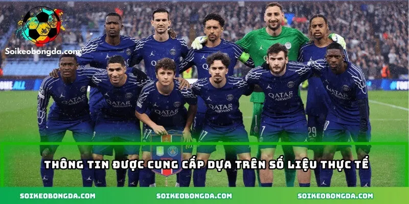 Soi Kèo PSG – Hướng Dẫn Phân Tích, Đọc Vị Kèo Chính Xác 1 Thông tin được cung cấp dựa trên số liệu thực tế