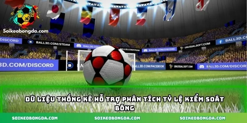 Soi Kèo Bóng Đá Hôm Nay - Làm Thế Nào Để Cá Cược Hiệu Quả? 3 Dữ liệu thống kê hỗ trợ phân tích tỷ lệ kiểm soát bóng